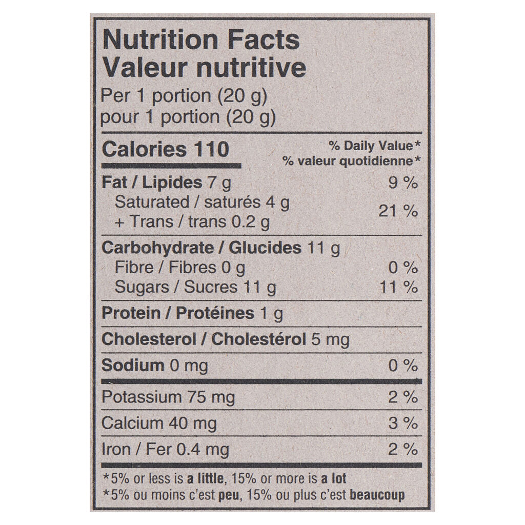 FT Croustillant à l'érable - 100 g