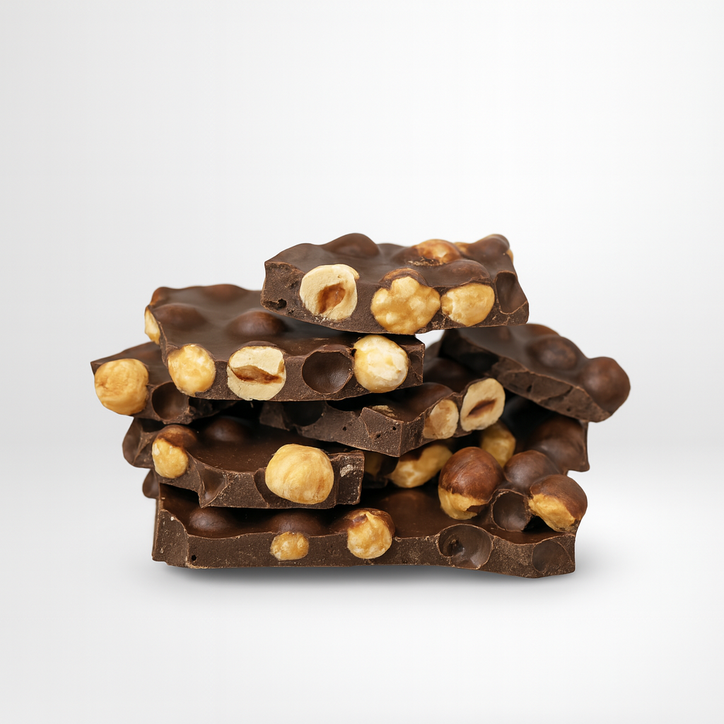 Milk Chocolate Hazelnut Bark 250g