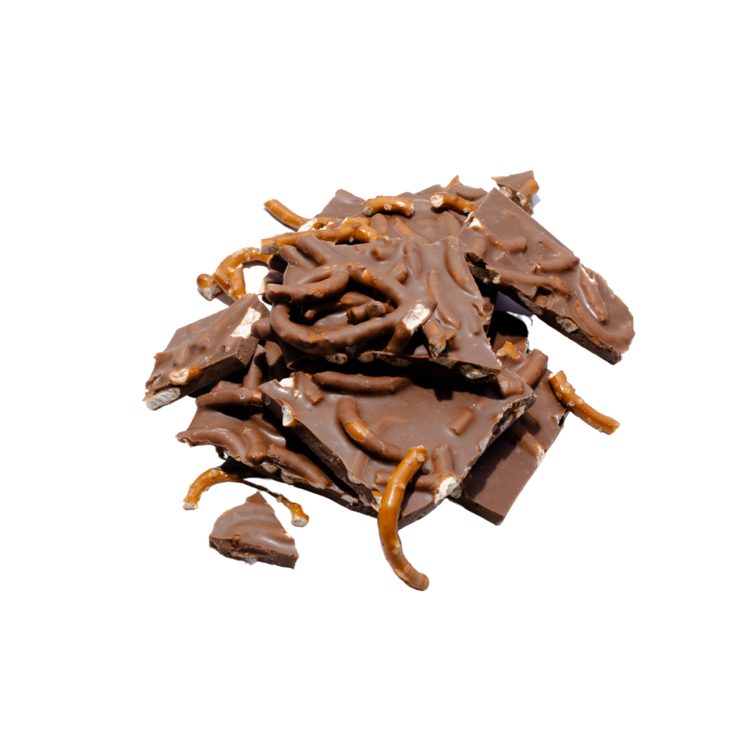 Milk Chocolate Salted Caramel & Pretzel Bark 400g
