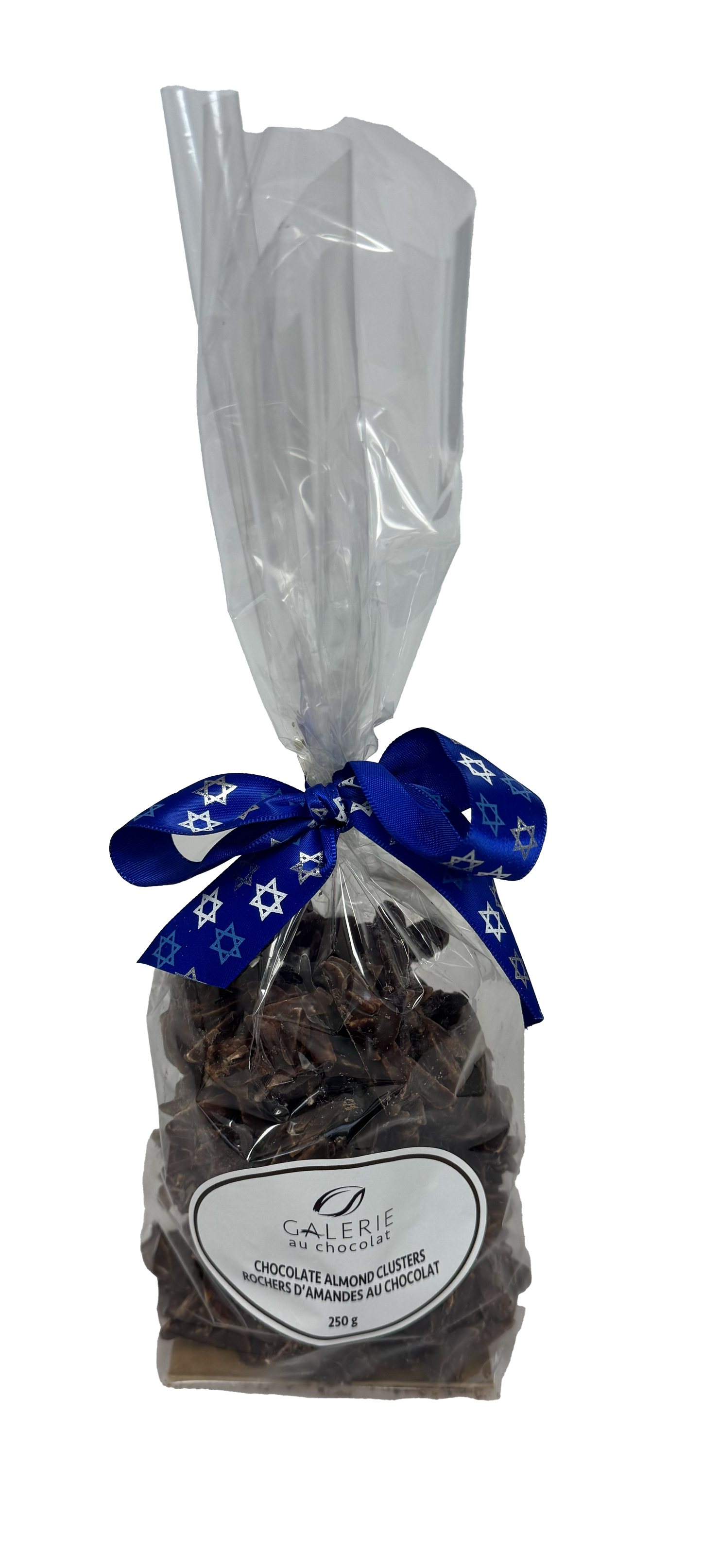 Pareve - Grappes d'amandes au chocolat noir