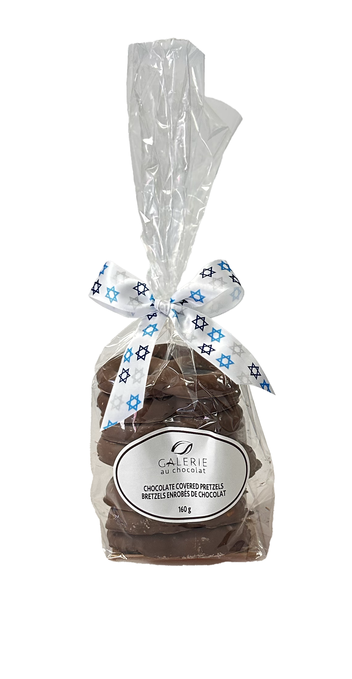 PRODUITS LAITIERS - Bretzels enrobés de chocolat au lait
