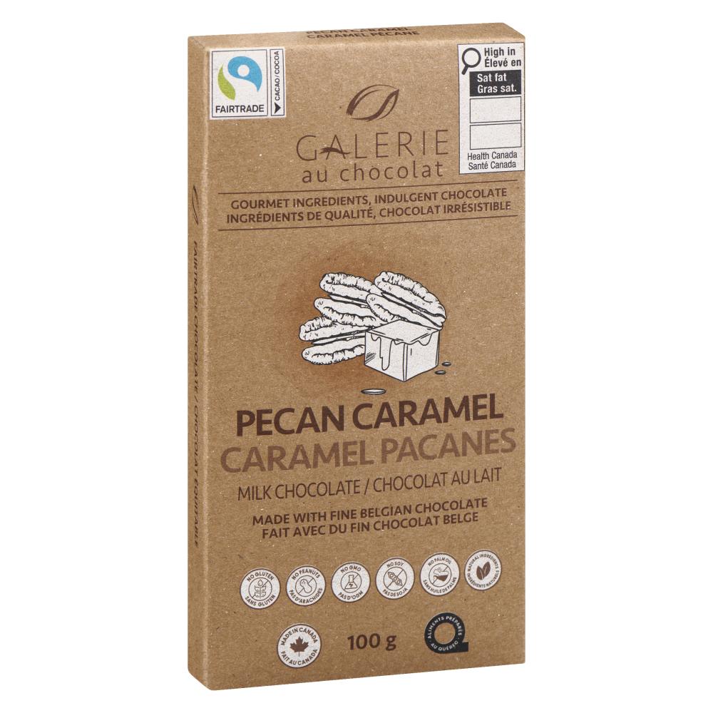 FT Pecan Caramel Milk Chocolate - 100g