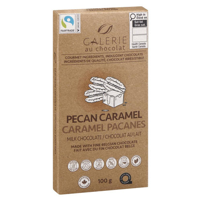 FT Pecan Caramel Milk Chocolate - 100g
