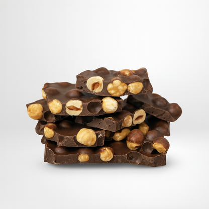 Milk Chocolate Hazelnut Bark 250g