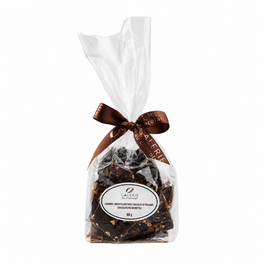 Dark Chocolate Pecan Brittle - 400g