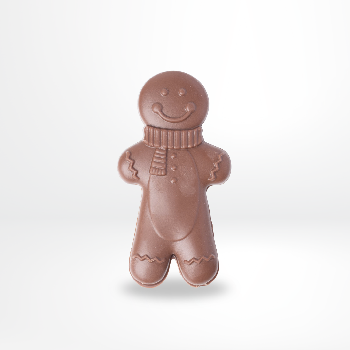 Gingerbread Man Shaped - Milk Chocolate & Crisped Rice 80g