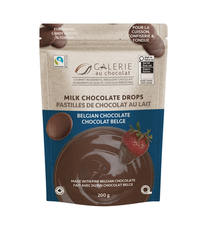 FT Milk Chocolate Drops/Fondue Bag - 200g