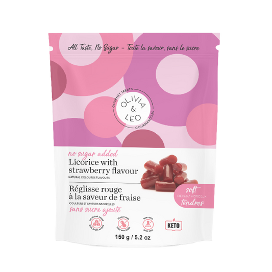 Licorice with Strawberry Gummies 150g