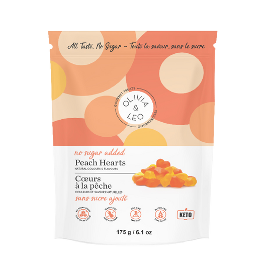 Peach Hearts Gummies 175g