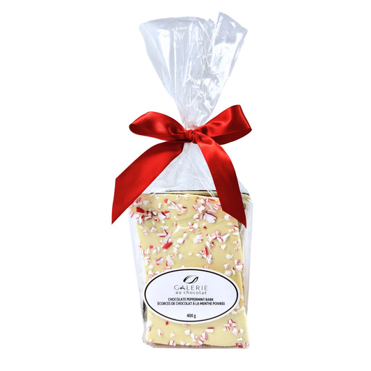 White & Dark Chocolate Peppermint Bark 400g