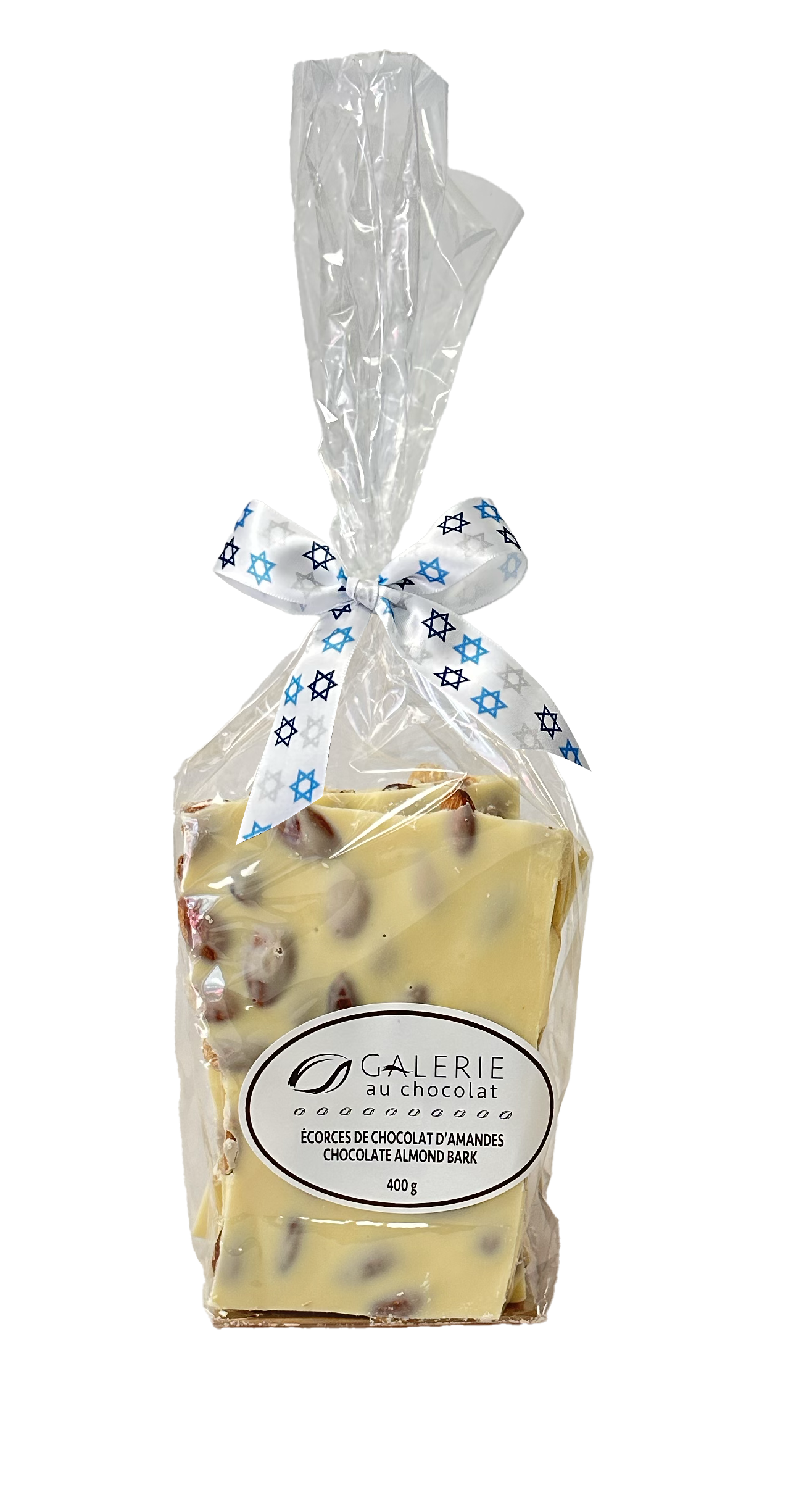 PRODUITS LAITIERS - Écorce d'amandes au chocolat blanc