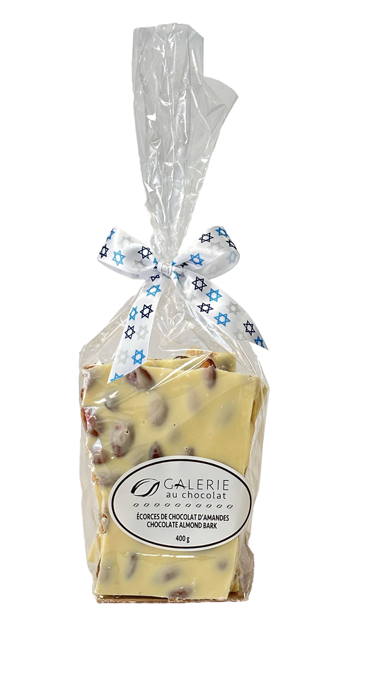 PRODUITS LAITIERS - Écorce d'amandes au chocolat blanc