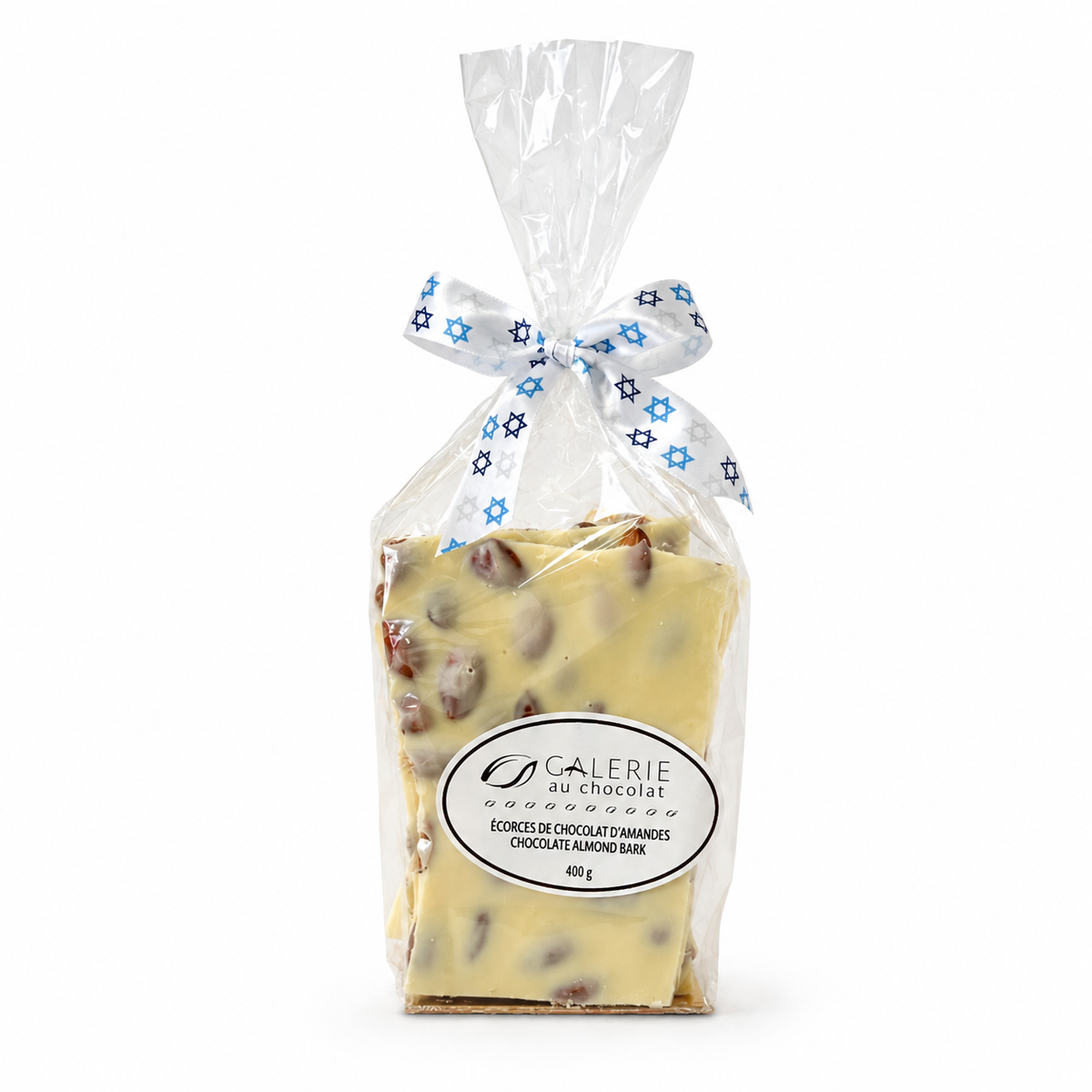 PRODUITS LAITIERS - Écorce d'amandes au chocolat blanc