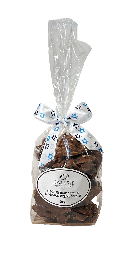 PRODUITS LAITIERS - Grappes d'amandes au chocolat au lait