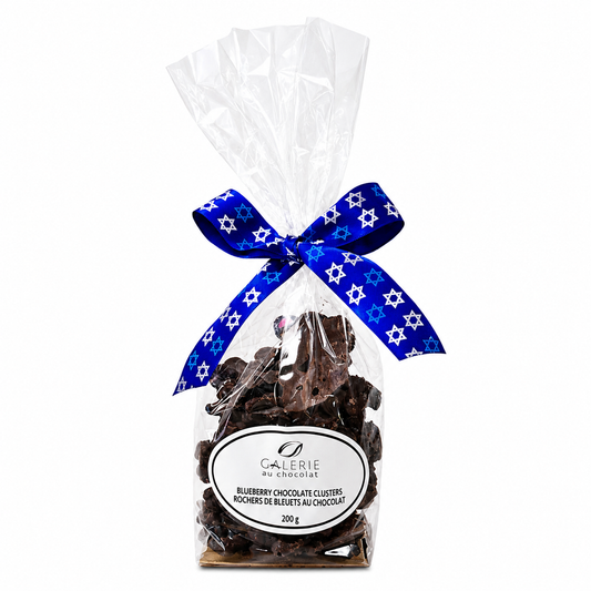 Pareve - Dark chocolate blueberry clusters 200g