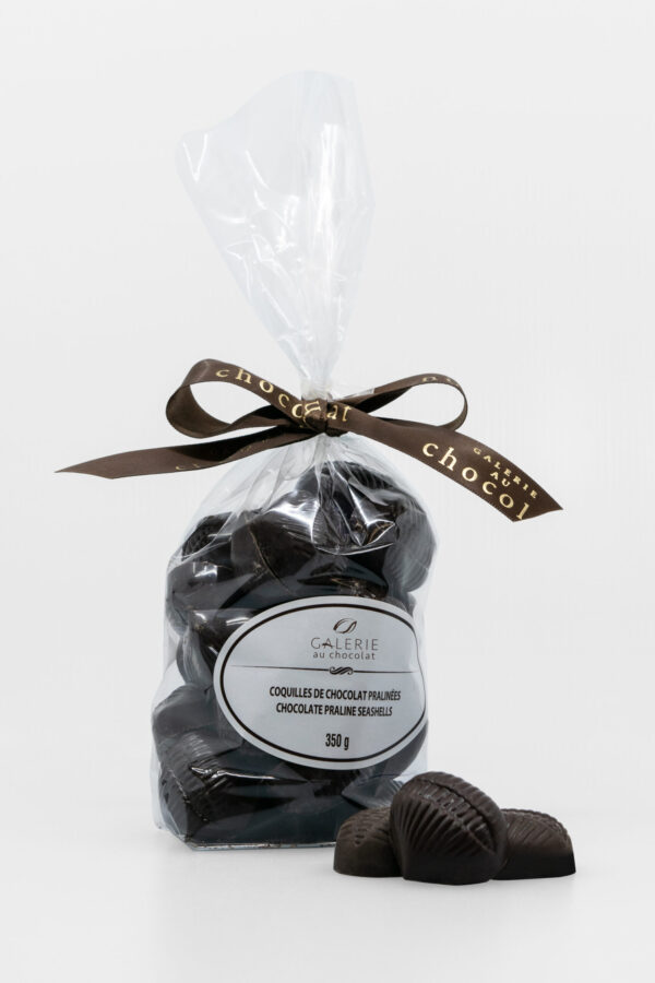 Coquillages Praline au Chocolat Noir 350g