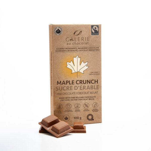 Fairtrade - Milk Chocolate Maple Crunch